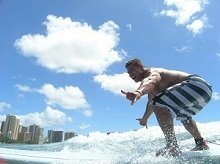 grant waikiki surfing lesson pic